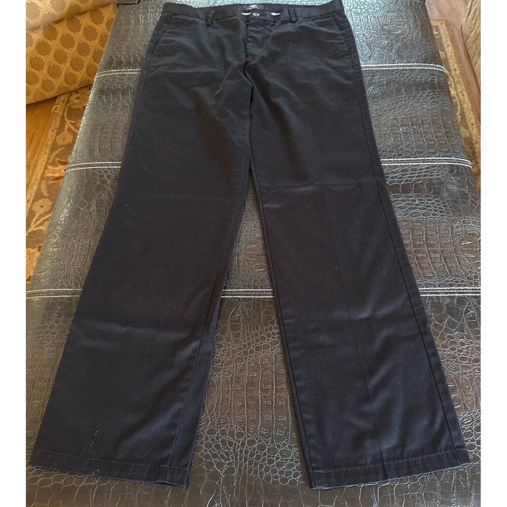Dockers Signature Khaki Men Slim Fit Pants Black Size 36X34
